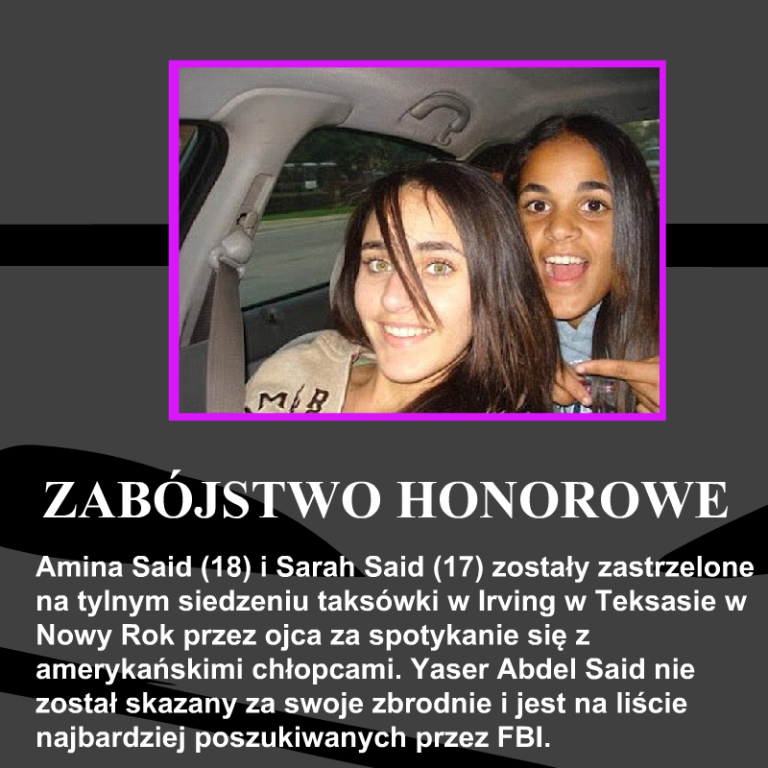 Amina-Said-Sarah-Said-zabójstwo-honorowe